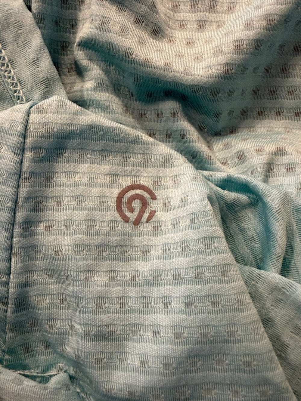Light Blue Racerback Athletic Tank - Picture 3 of 3